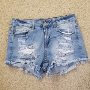 Jean shorts